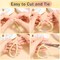 Paxcoo 1.4 mm Elastic Bracelet String Cord, White Stretch Bead Cord for Bracelet Making